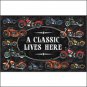 NEW DOOR MAT- A CLASSIC MOTORCYCLE 18x30