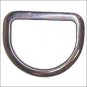 3-1/2" HILASON STAINLESS STEEL BEVELED RIGGING DEE HORSE WESTERN TACK