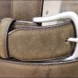 44" JUSTIN LIGHT BROWN LEATHER BAY APACHE DRESS MEN BELT 1-1/2"" Wide