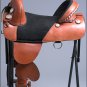 TW103M-F HILASON MAHOGANY TREELESS WESTERN TRAIL BARREL RACING HORSE SADDLE 17"