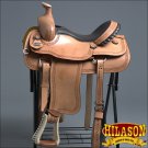 RS109F- HILASON "BIG KING Series" WESTERN WADE RANCH ROPING COWBOY SADDLE 16