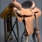 RS109F- HILASON "BIG KING Series" WESTERN WADE RANCH ROPING COWBOY SADDLE 16