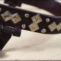 HILASON DIAMOND PATTERN ANTIQUE BROWN MEN SPURS