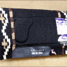 30" BLACK TAN PROFESSIONAL CHOICE AIR RIDE WESTERN ORTHO SPORT HORSE SADDLE PAD