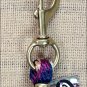 NAVY-TAN-BURGUNDY WEAVER TACK HORSE POLY LEAD ROPE W/ SOLID BRASS 225 SNAP