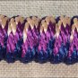 NAVY-TAN-BURGUNDY WEAVER TACK HORSE POLY LEAD ROPE W/ SOLID BRASS 225 SNAP