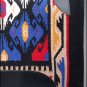 FE361-F MADE IN USA HILASON WESTERN WOOL FELT SADDLE BLANKET PAD BLACK OFF WHITE