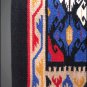 FE361-F MADE IN USA HILASON WESTERN WOOL FELT SADDLE BLANKET PAD BLACK OFF WHITE