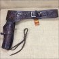 42 in RIGHT HAND TOOL CALIBER 44/45 LEATHER WESTERN COWBOY GUN RIG HOLSTER BROWN