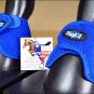 JT4103 LARGE TOUGH 1 NO TURN QUICK WRAP VENTED NEOPRENE HORSE BELL BOOTS ROYAL