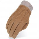 09 SIZE HERITAGE SUEDE LEATHER WINTER HORSE RIDING EQUESTRIAN GLOVE TAN