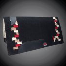 FE364-F MADE IN USA HILASON WESTERN WOOL FELT SADDLE BLANKET PAD BLACK