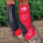 PROFESSIONAL CHOICE TACK STANDARD VENTECH SLIDE TEC SKID HORSE LEG BOOTS CRIMSON