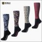 NOBLE OUTFITTERS WOMENS LEG PRINTED PEDDIES OVER THE CALF