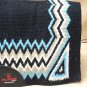 MADE IN USA FE274-F HILASON WESTERN FELT SADDLE BLANKET PAD BLACK TURQUOISE GREY