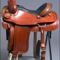RS107TK-F HILASON BIG KING WESTERN LEATHER WADE RANCH ROPING COWBOY SADDLE 15"