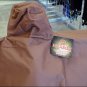 600D NYLON FULL WESTERN SADDLE COVER BROWN PVC LAMINATED WATER PROOF