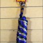GREEN TAN & PURPLE HILASON BRAIDED POLYPROPYLENE WESTERN HORSE SHOW LEAD ROPE