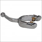 PARTRADE STAINLESS STEEL LONG SHANK HUMANE LADIES SPUR KNOB END