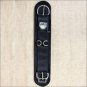 26 in. WEAVER BLACK FELT LINED STRAIGHT SMART HORSE CINCH GIRTH ROLL SNUG BUCKLE