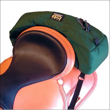 OUTFITTERS SUPPLY HORSE 1000 DENIER NYLON TRAILMAX DAYTRIPPER CANTLE BAG GREEN