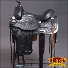 DF205CUST1-F HILASON WESTERN DRAFT HORSE TRAIL RIDING ENDURANCE SADDLE 16"