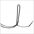 BLACK WEAVER WESTERN TACK HORSE NYLON STANDARD RUNNING MARTINGALE