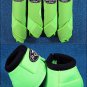 LIME LARGE PROFESSIONAL CHOICE SPORTS MEDICINE HORSE BOOTS BELL VENTECH ELITE