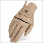 07 SIZE HERITAGE LEATHER PREMIER SHOW HORSE RIDING EQUESTRIAN GLOVE BEIGE