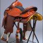 RS107TK-F HILASON BIG KING WESTERN LEATHER WADE RANCH ROPING COWBOY SADDLE 16"