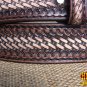 GM202DBRO-F HILASON HAND MADE HEAVY DUTY BUFFALO HIDE LEATHER STICHED BELT 46"