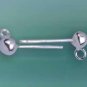 10 pari  925 Sterling Silver Earring Parts      Silver Jewelry     Jewelry Findings