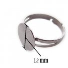 100 Ring Bases /No Limit/ Perfect for Cabochons, Charms, Jewelry Designs and More