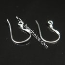 925 Sterling silver earring finding, 9x17mm,ID3931