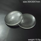 100pcs/pack Glass Cabochons,35X35X7mm,ID12348