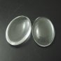 1000pcs/pack Glass Cabochons,Oval,13X18mm,ID10416