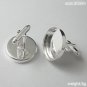 100pcs/pack Jewelry brass buckle,base diameter:20mm,ID10382