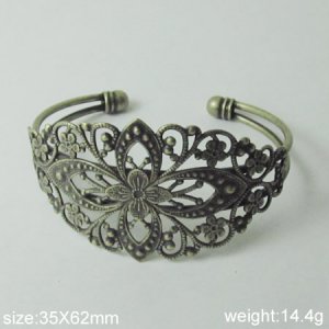 50pcs/pack Brass Bracelet,62x35mm,ID13961