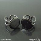 100pcs/pack,Ring Bases,Perfect for Cabochons, 16mm,ID8130