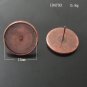 200pcs/pack,Hot parts,Jewelry brass ear stud component,12mm,ID4793