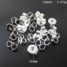 1000pcs/pack,Brass Earring Settings & Components,5X5mm,ID9070