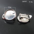 200pcs/pack,Hot parts,Brass Clip-On Earring Component,10mm,ID9707