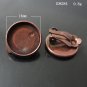 100pcs/pack,Hot parts,Brass Clip-On Earring Component,14mm,ID8284
