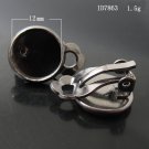 100pcs/pack,Hot parts,Brass Clip-On Earring Component,12mm,ID8263