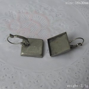 100pcs/pack,Hot parts,Brass Hook Earwire,18mm,ID12134