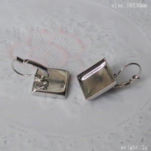 100pcs/pack,Hot parts,Brass Hook Earwire,16mm,ID12144