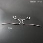 5000pcs/pack,Hot parts,Fishhook Earwire,Brass,19X11mm,ID6791