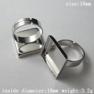 100pcs/pack,Style popular in Europe,Brass Finger Ring Finding,18mm,ID11509