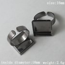 100pcs/pack,Style popular in Europe,Brass Finger Ring Finding,16mm,ID8660