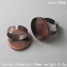 100pcs/pack,Style popular in Europe,Ring Bases,base diameter 23mm,ID5804